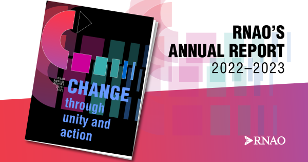 RNAO's 2022-2023 annual report