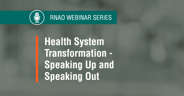 health system transformation webinar