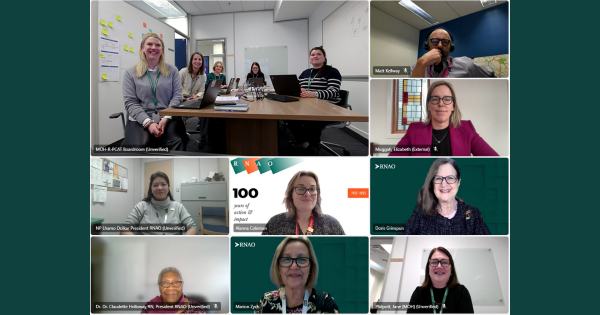 Virtual meeting with Dr. Jane Philpott