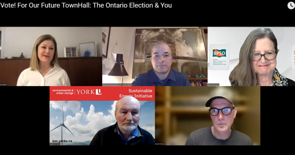 screen capture of town hall