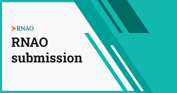 RNAO submission